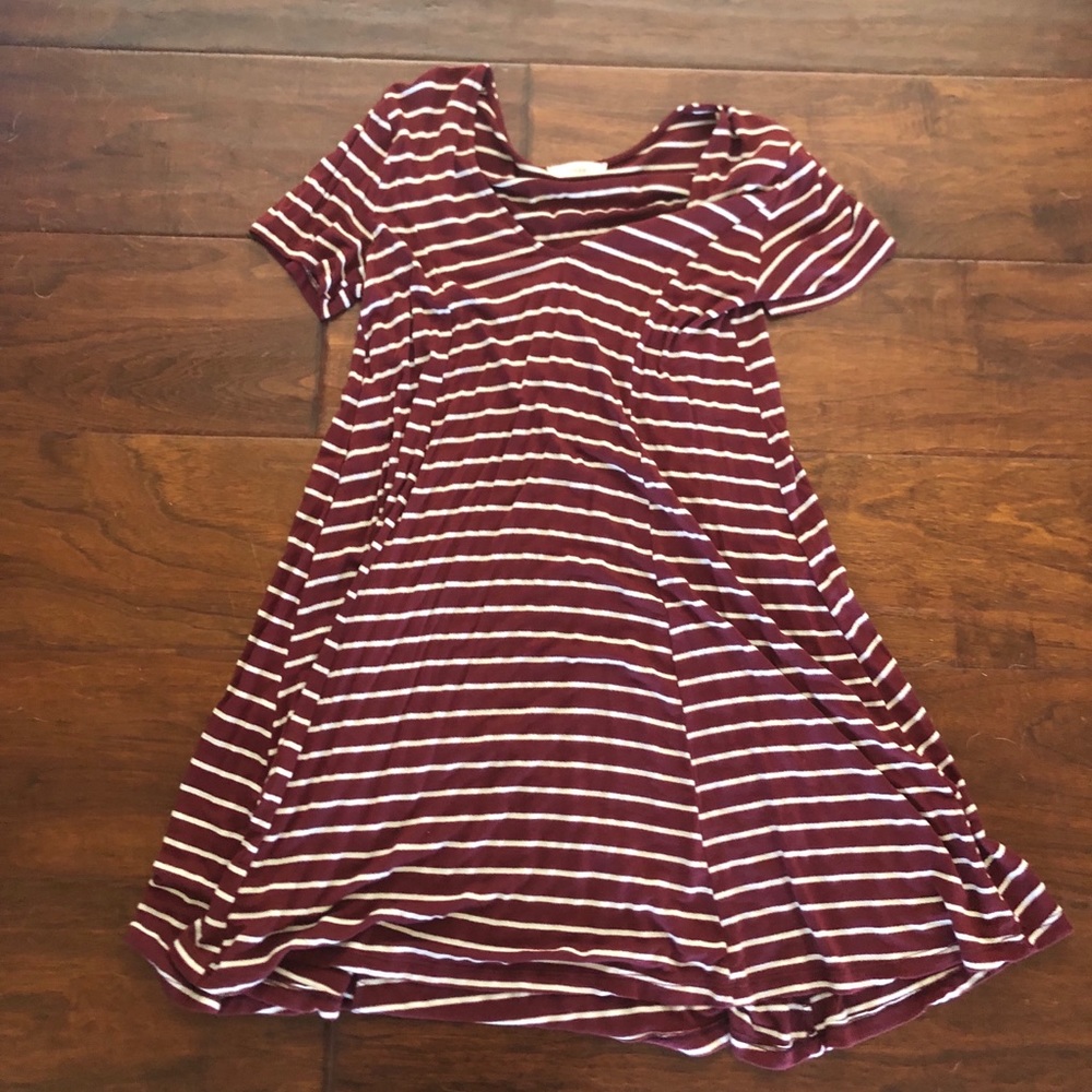 striped Nordstrom t shirt dress!
